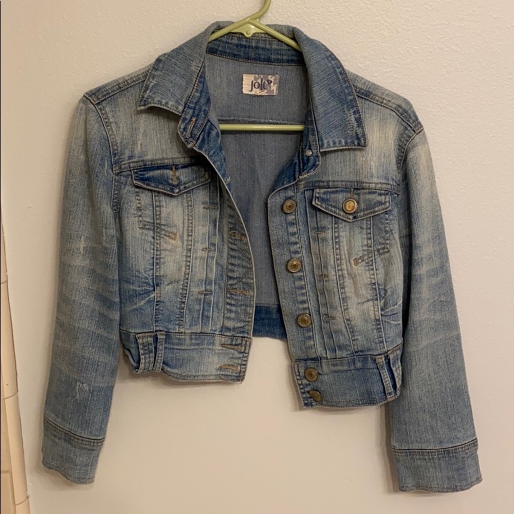 Cropped Denim Jacket